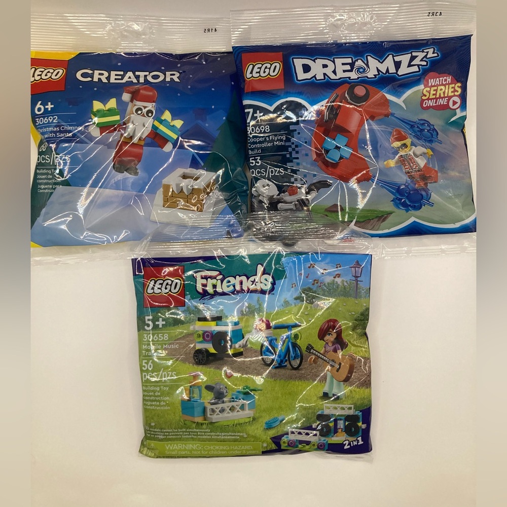 LEGO 30658 30698 30692 Friends dreams and creator set